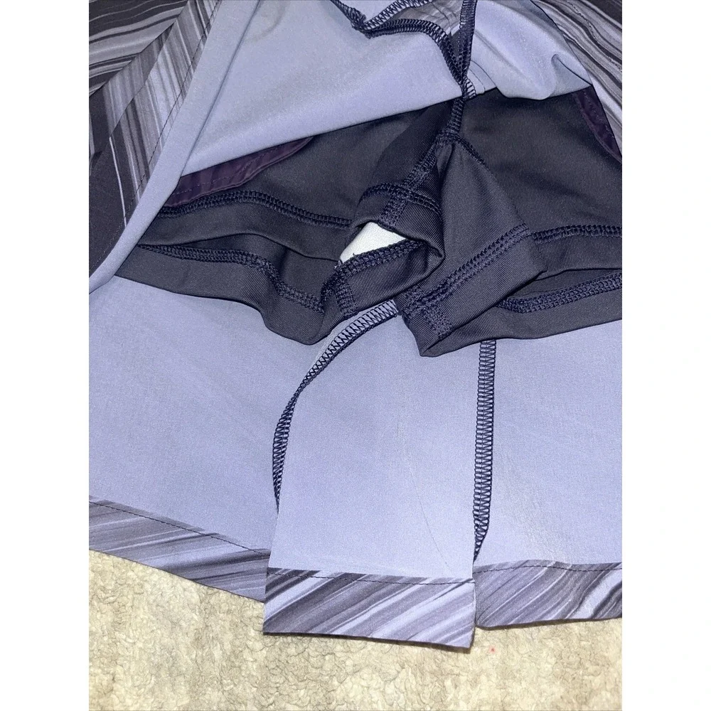Nike Golf Tour Performance Womens Skirt W Removable Shorts Size 6 Purple 2 Piece